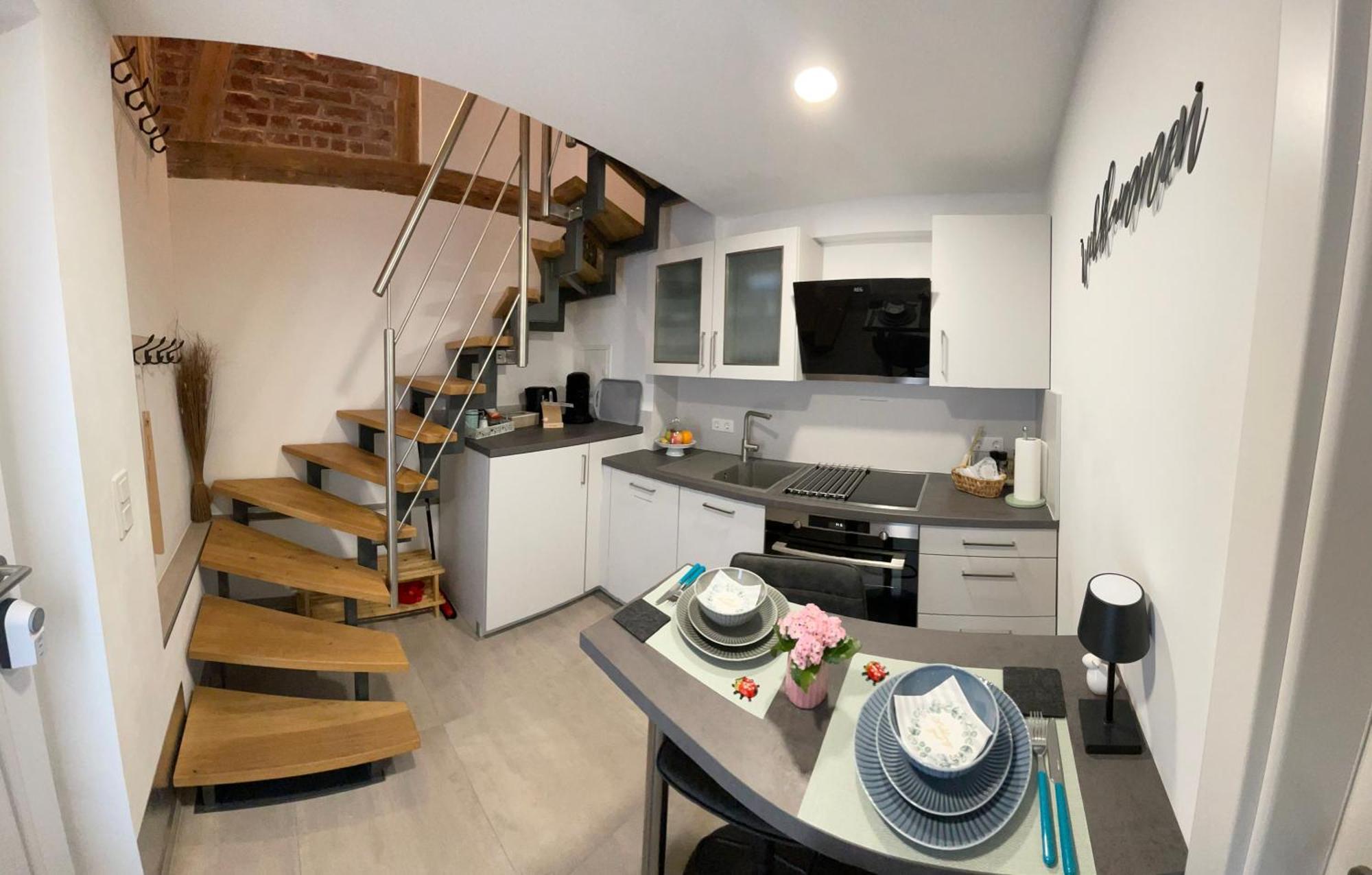 Charmantes Luxus Maisonette- Apartement Bad Hersfeld Dış mekan fotoğraf