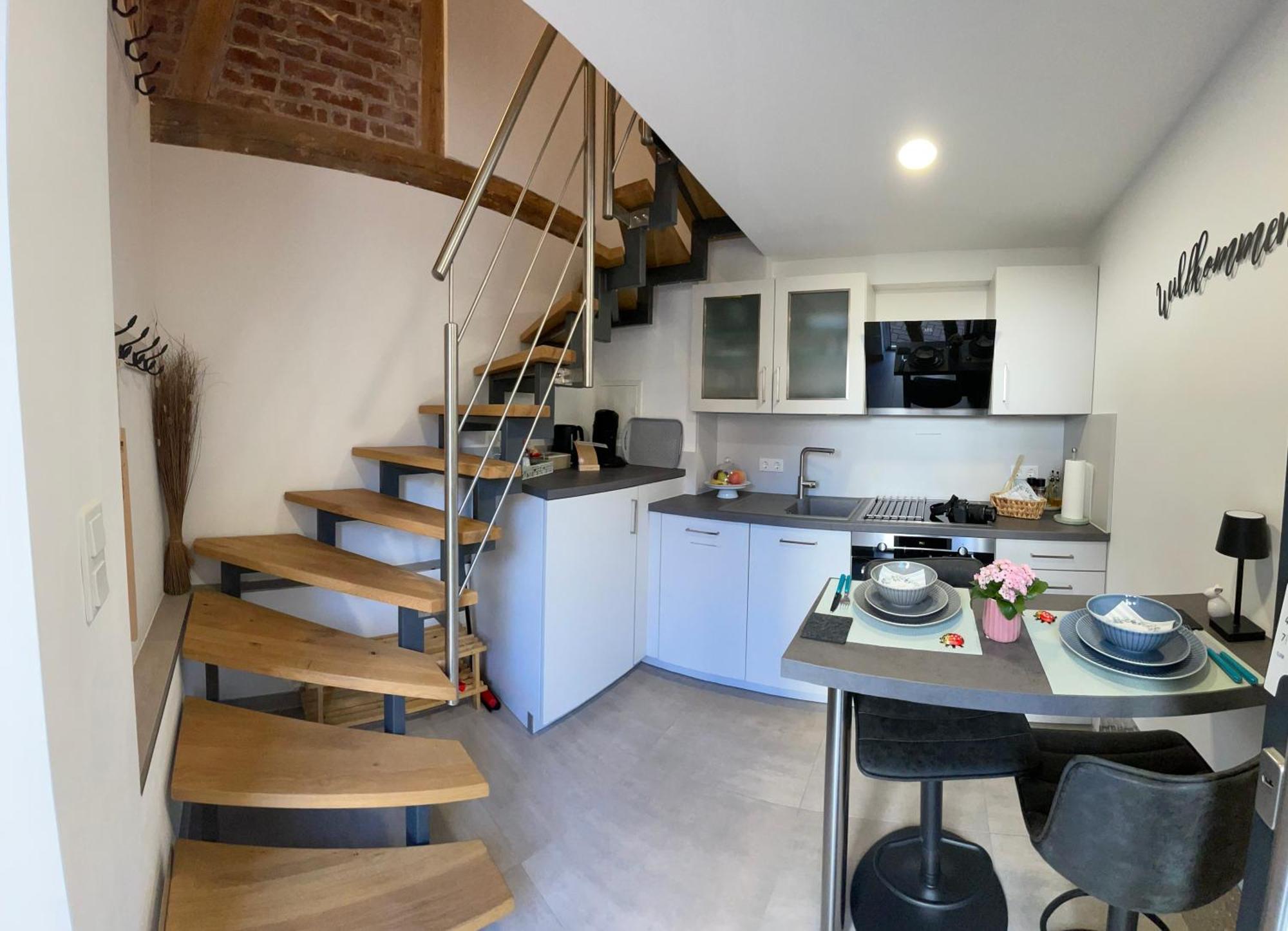 Charmantes Luxus Maisonette- Apartement Bad Hersfeld Dış mekan fotoğraf